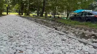 Во Владимире проходят работы по благоустройству улиц Горького и Белоконской