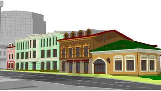 На Лыбедском бульваре появится офисное здание и кафе с мансардой