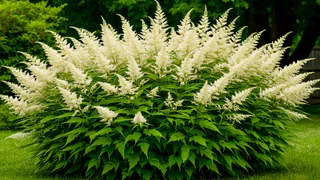 Эффектный куст для сада - вырастает под 2 метра, зато заботы совсем не требует: красивый и необычный  