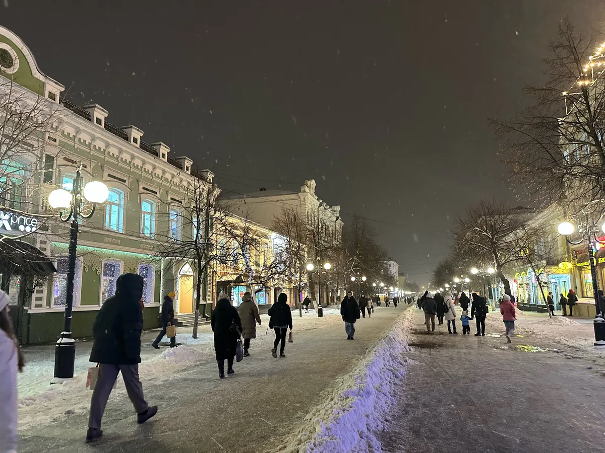 В Пензе в уборке снега участвуют 110 единиц спецтехники и 130 человек