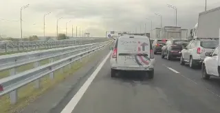 Рязанцы жалуются на пробки на новом участке трассы М5