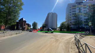 В столице Коми велосипедист попал под колеса автомобиля