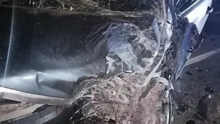 Полиция опубликовала кадры с места аварии на Северной окружной 24 июля