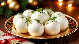 «Снежки» для Огненной Лошади: готовим волшебную новогоднюю закуску всего за 15 минут