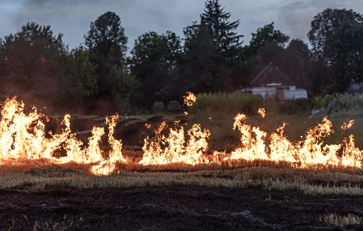 Пожар на мусорном полигоне под Пензой не могут потушить уже трое суток