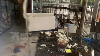 Опубликованы фотографии из рязанского кафе, в котором застрелили мужчину 44 лет
