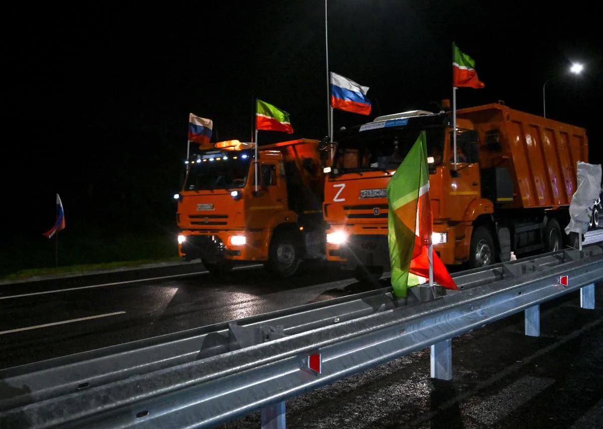 Президент РФ дал старт движению в обход села Сокура по трассе в Татарстане