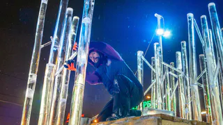 Ледовая скульптура рязанских мастеров впечатлила Урал