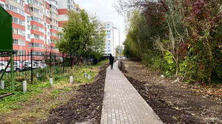 В Рязани состоялась приёмка тротуарной дорожки вдоль ручья Быстрец