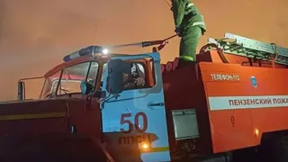 В Пензе ликвидировали пожар на полигоне твердых бытовых отходов