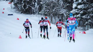 Юные лыжники Коми завершили серию спринтерских забегов