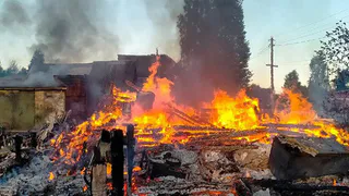 В Спасском районе 5 июля у молодой семьи сгорел дом