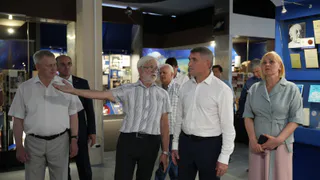 Глава Чувашии лично проверил ход реконструкции Музея космонавтики в Шоршелах