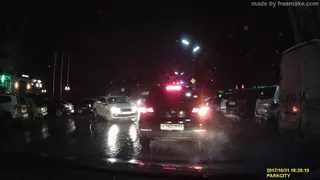 На Татарской водитель устроил ДТП на парковке