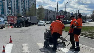 Во Владимире обновили дорожную разметку