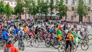 В Велопараде под дождем проехали 5000 рязанцев