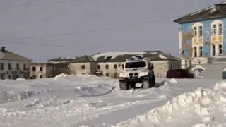 Заметили на "Первом канале": медики Воркуты спасают пациентов на вездеходе