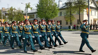 В Коврове прошёл военный парад в честь 80-летия Победы