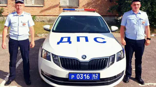 Рязанские полицейские спасли жизнь задыхавшейся девочке