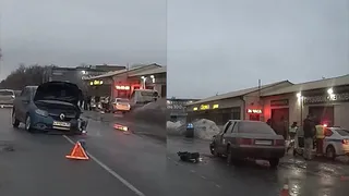 В Володарском районе города Брянска произошла авария