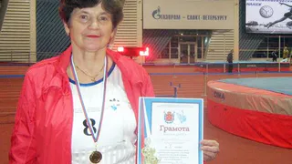 69-летняя нижнекамская бегунья завоевала три золотые медали