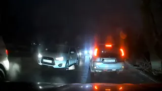 В Рязани на улице Большой 17 января из-за аварии образовалась пробка