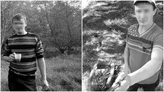 Два парня упали с обрыва на отечественном автомобиле