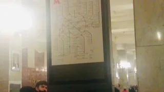 В Нижнем Новгороде в метро повесили карту московской подземки
