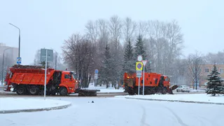 Вчера в Нижнекамске вывезли  2265 м3 снега