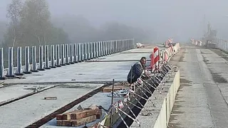 Ремонт моста через Проню в Рязанской области завершат к 20 ноября 2023 года