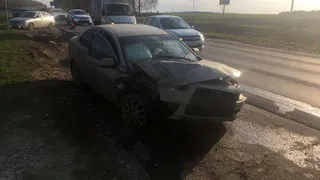 Появились фото с места ДТП под Рязанью с пострадавшей 31-летней женщиной