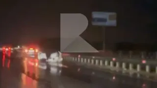 На Солотчинском шоссе в Рязани произошло серьезное ДТП с мотоциклом