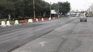 В Рязани начался ремонт Московского шоссе