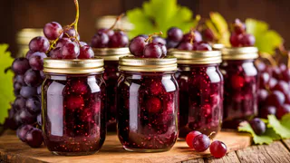 Научила подруга с Юга: теперь всегда варю варенье из винограда - получается настоящий деликатес