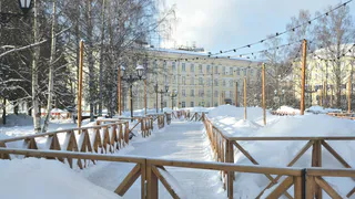 В Усинске в парке «Мультидром» запустили работу нового катка