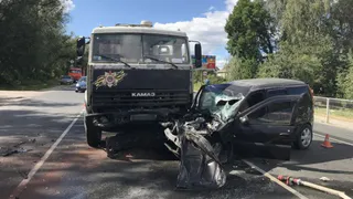Под Брянском в ДТП с грузовиком пострадала 10-месячная девочка