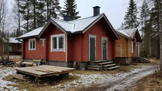 Как небогатые финны отапливают свои дома без газа. Ничего сложного нет, вся соль почему они так делают