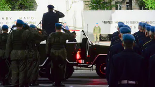 На Первомайском проспекте прошла репетиция военного парада