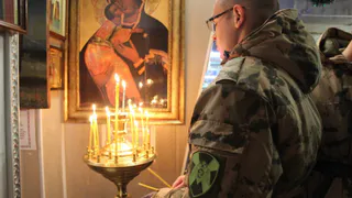 В Коми провели литургию за здравие участников СВО