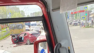 ДТП: на Московском столкнулись три машины