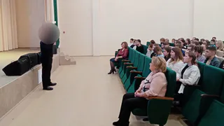 Участник СВО встретился с учениками школы №1 в Сасове