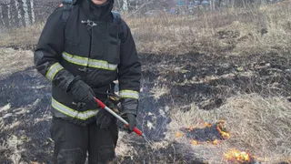 За день во Владимирской области потушили шесть пожаров сухой растительности