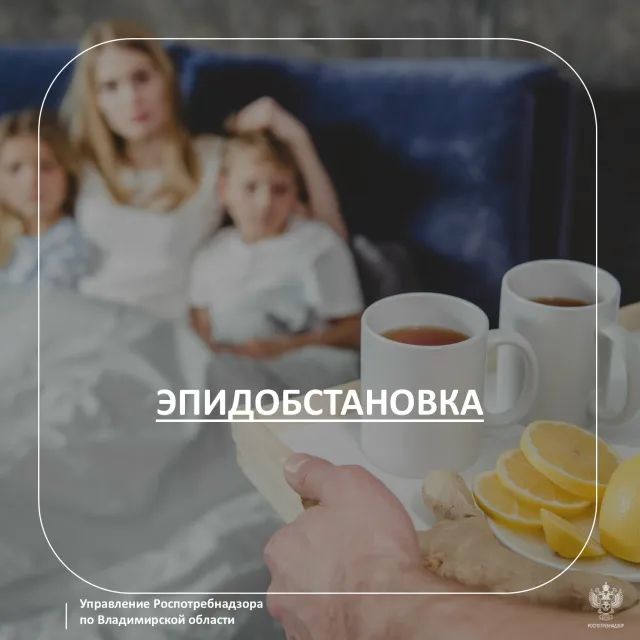 Во Владимирской области на 13,9% выросла заболеваемость ОРВИ