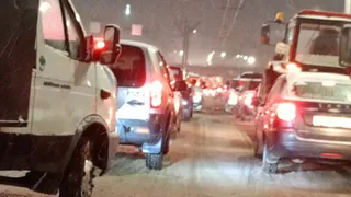 16 января в Рязани зафиксировали 10-балльные пробки