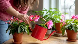 Заливаем 1 горсть водой – и декабрист краше мисс мира: бутоны видны на каждом сегменте