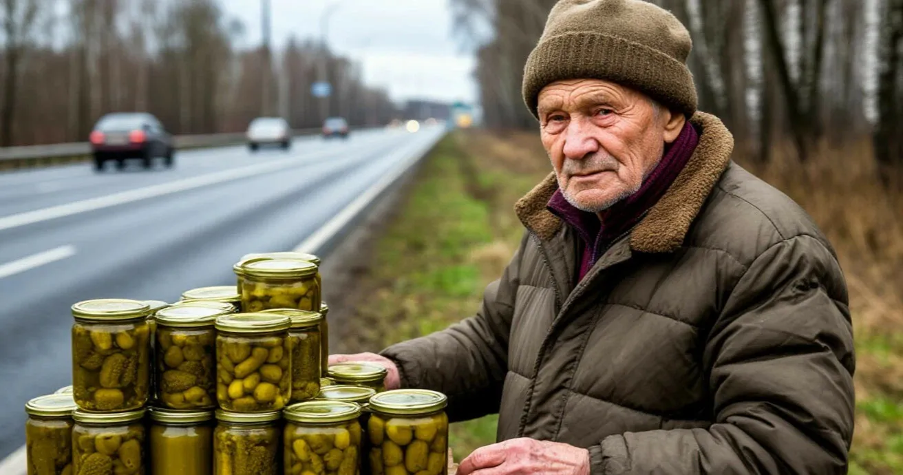 5 лет торговал на обочине за копейки, пока к столу не подъехал водитель на огромном чёрном джипе - вот какой он мне дал совет