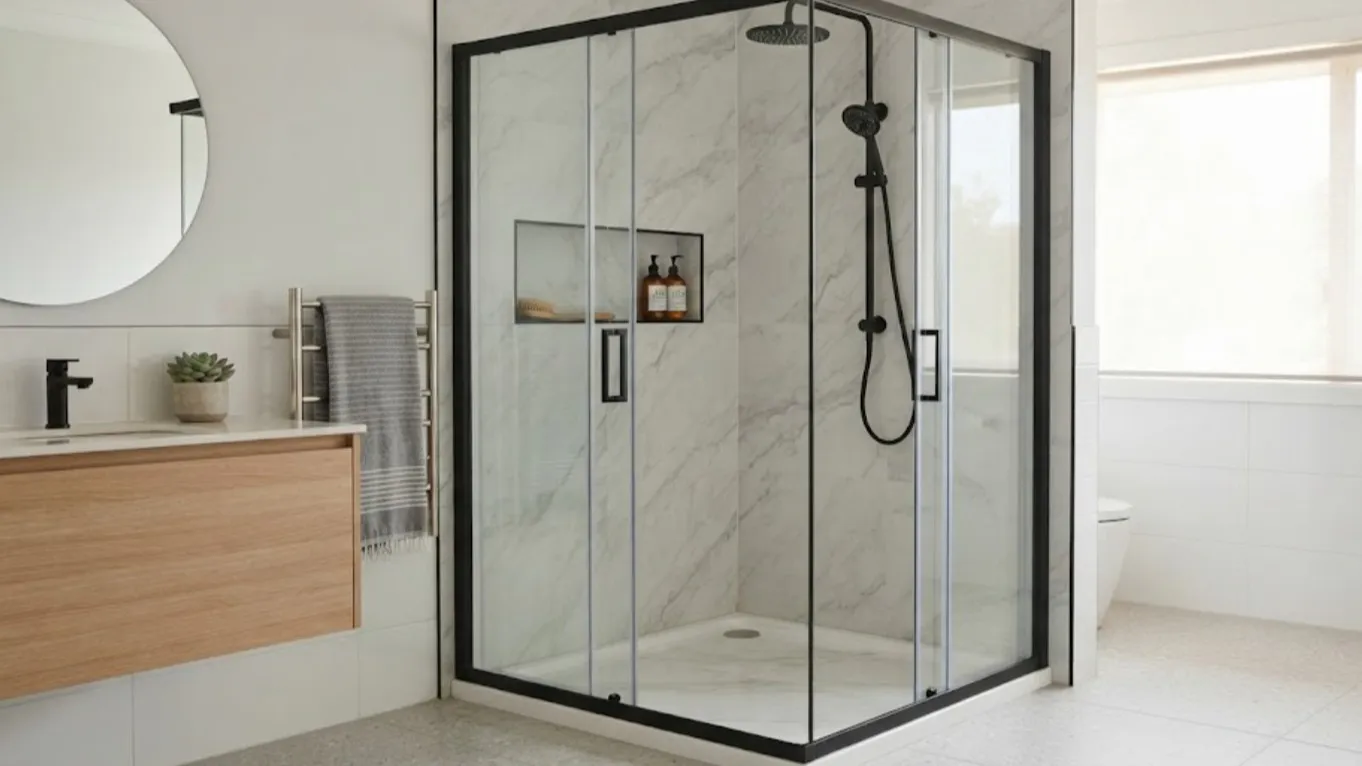 Смешала 3 ингредиента - известкового налета на душевой кабинке как не бывало: делаю домашнюю пасту для уборки - химия из магазина больше не нужна