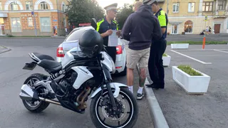 Сотрудники ГАИ провели рейд по выявлению мотонарушителей