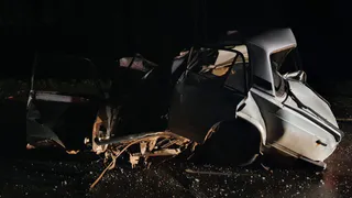 Фотографии с места ДТП на трассе Рязань-Михайлов