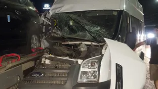 В Рязани водитель маршрутки врезался в автовоз и сбежал